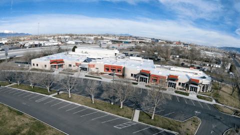 aerial view of our facility 